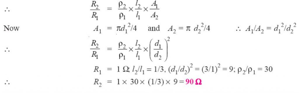 Units of Resistivity