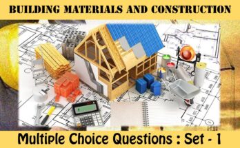 MCQ Questions Civil Engineering Building Materials and Construction-1