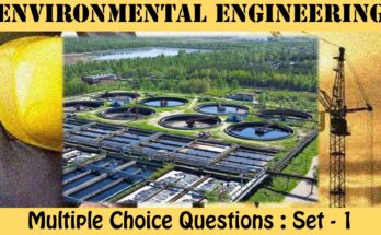 MCQ Questions Civil Engineering Environmental Engineering-1