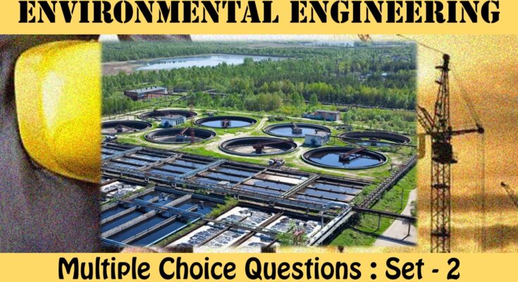 MCQ Questions Civil Engineering Environmental Engineering-2