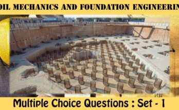 MCQ Questions Civil Engineering Soil Mechanics and Foundation Engineering-1