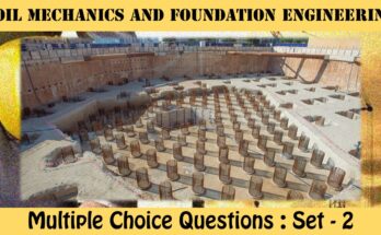 MCQ Questions Civil Engineering Soil Mechanics and Foundation Engineering-2