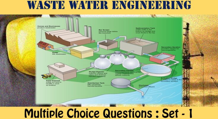 MCQ Questions Civil Engineering Waste Water Engineering (1)