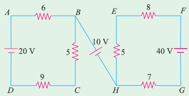 For the circuit shown in