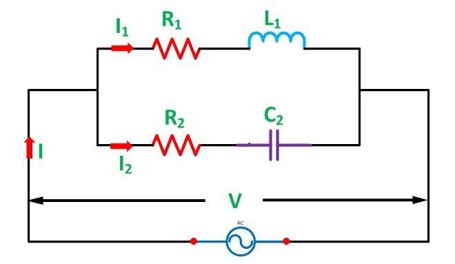 Solving Parallel Circuit Complex or Phasor Algebra Method