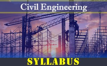 Civil Engineering B Tech Syllabus