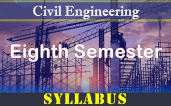 Civil Engineering Eighth Semester Syllabus