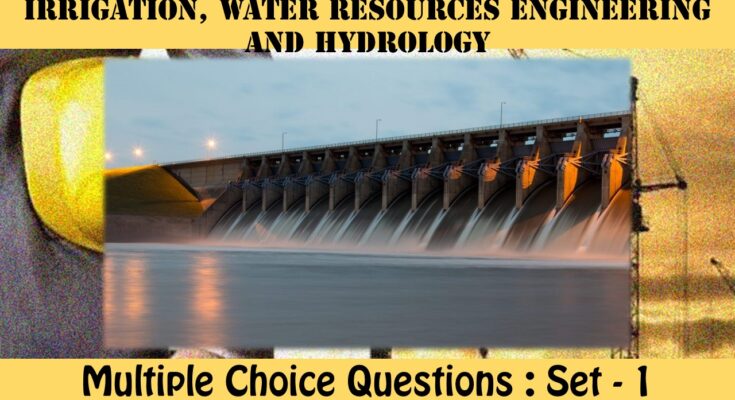 MCQ Questions Civil Engineering Irrigation-1